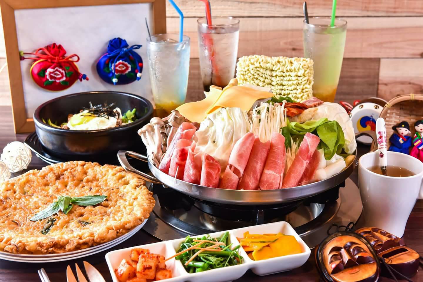 台南《老韩家 韩式厨房》韩式烤肉平日双人套餐 特价$549