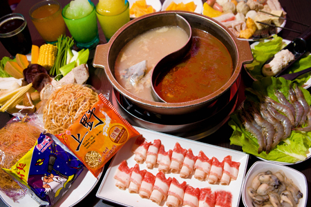 台南《劲辣旋风麻辣鸳鸯锅》平日吃到饱餐券 特价$330